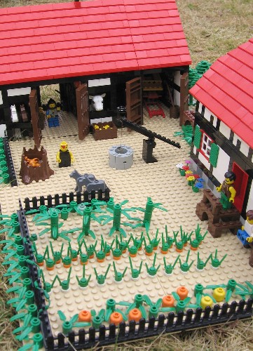 How to build sale a lego barn